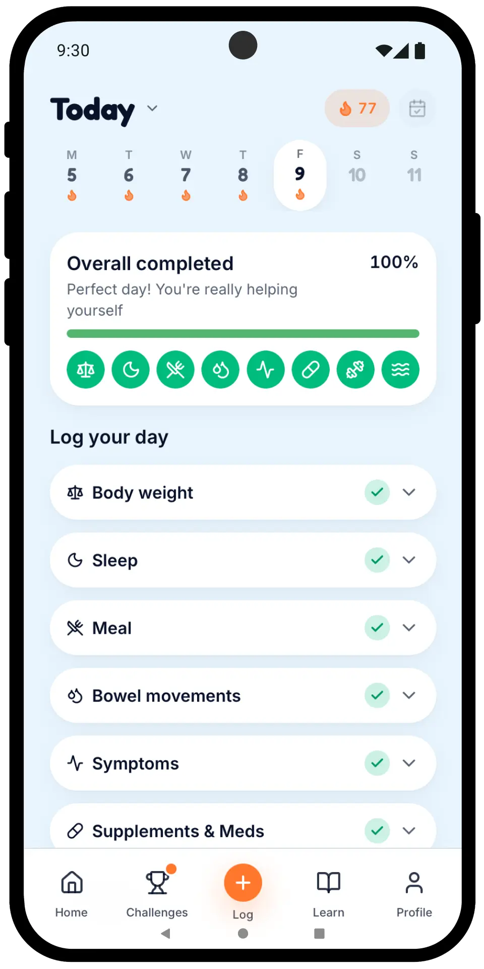 App screen 1